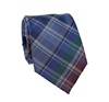 Blue Tartan Natural Silk Tie