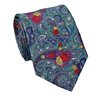 Green Paisley Special Edition Natural Silk Tie
