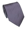 Blue and Purple Stripes Silk Tie