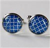 Blue Mosaic Cufflinks
