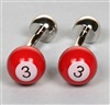 Pool Ball Cufflinks