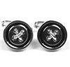 Button Metal Cufflinks