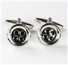 Button Metal Cufflinks
