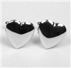 Heart Metal Cufflinks