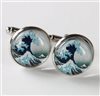 "The Great Wave" Cufflinks