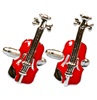 Red Violin Cufflinks