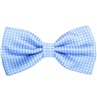 Sky Blue Bow Tie with White Dots