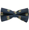 Dark Blue Bow Tie Heraldic Shield