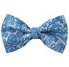 Blue Bow Tie with Paisley