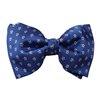 Royal Blue Bow Tie with Daisies