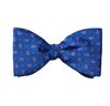 Royal Blue with Red Paisley Bow Tie