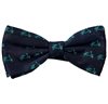 Dark Blue with Green Scooter Bow Tie