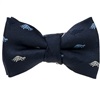 Dark Blue Baby's Bow Tie with Turtles