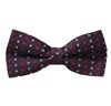 Purple Bow Tie with Drawing