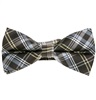 Brown Tartan Bow Tie