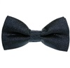 Deep Blue and Silver Dress Bow Tie
