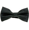 Black and Silver Dress Bow Tie