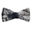 Grey and Black Bow Tie