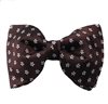 Brown Bow Tie with Daisies