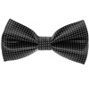 Black Bow Tie with White Dots