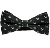 Black Bow Tie with White Schnauzer