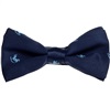 Boy's Dark Blue Bow Tie with Horses