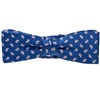 Boy's Royal Blue Bow Tie with Paisley