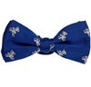 Boy's Royal Blue Bow Tie with Teddy Bears