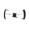 Boy's Black and White Bow Tie
