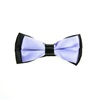 Boy's Black and Mauve Bow Tie