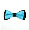 Boy's Black and Turquoise Bow Tie