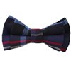 Boy's Blue Tartan Bow Tie