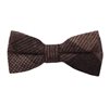 Brown Tartan Boy's Bow Tie