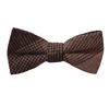 Brown Tartan Boy's Bow Tie