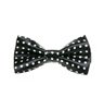 Boy's Black Bow Tie with Dots