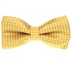 Boy's Ocher Bow Tie Dots