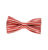 Boy's Red Bow Tie with white stripes
