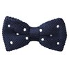 Blue Bow Tie with White Dots