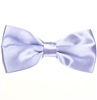 Mauve Satin Bow Tie