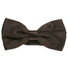 Brown Satin Bow Tie