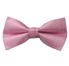 Pink Satin Bow Tie