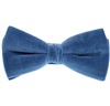 Blue Velvet Bow Tie