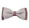 Mink Bow Tie with Paisley