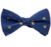 Royal Blue Bow Tie and Pocket Square with Yellow Ducks