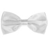White Bow Tie and Pocket Square