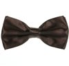 Dark Brown Bow Tie and Pocket Handkerchief