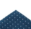 Blue Pocket Square with Dots