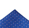Royal Blue Paisley Pocket Square