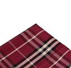 Burgundy Tartan Pocket Square