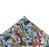 Pocket Square with Flowers and Paisley